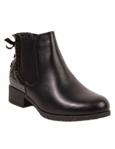 bottines chelsea à talons en similicuir bottines chelsea à talons en similicuir