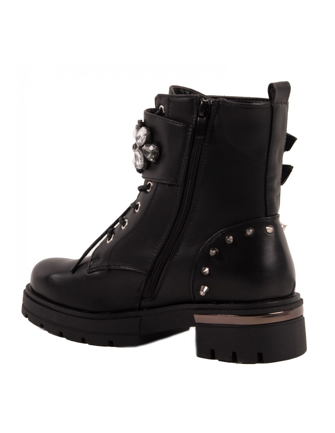 bottine noir bride perle femme bottine noir bride perle femme