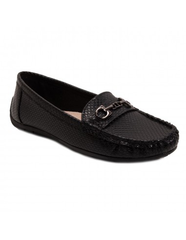 Mocassins confort femme effet croco boucle argenté fantaisie semelle intérieure cuir Mocassins confort femme effet croco boucle argenté fantaisie semelle intérieure cuir