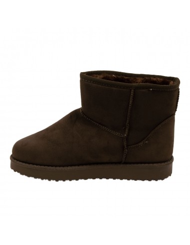 Bottes fourrées femme basse forme boots fourrure synthétique Bottes fourrées femme basse forme boots fourrure synthétique