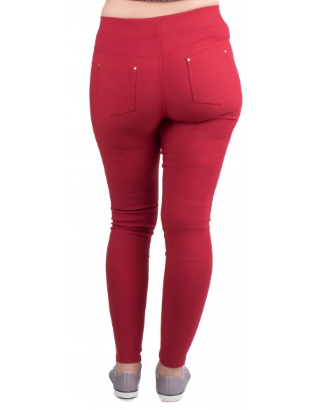 Jegging Grande Taille femme taille haute & matière stretch du 42 au 52