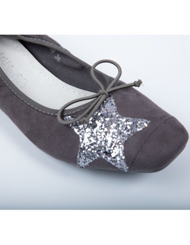 Ballerines Femme en Daim avec Semelle... Ballerines Femme en Daim avec Semelle...
