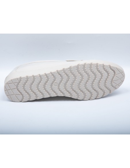 Mocassins vernis femme semelle compensée confort intérieur cuir & pampille