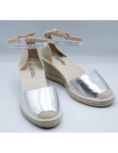 Espadrilles femme à Talon compensé -...