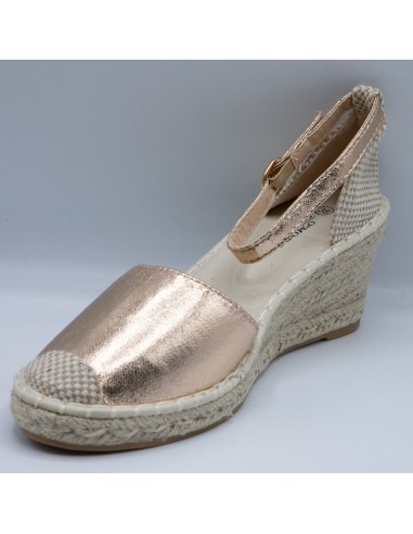 Espadrilles femme à Talon compensé -...