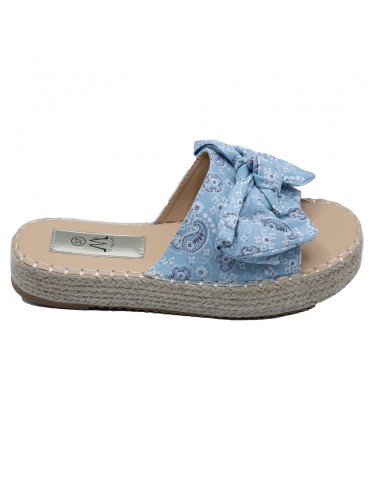 Mules plateforme corde plage femme...