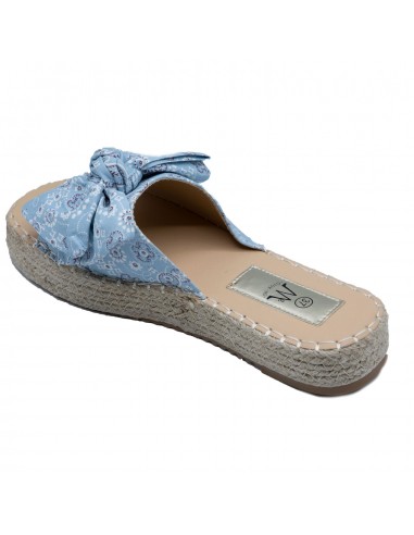 Mules plateforme corde plage femme...