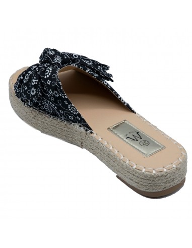 Mules plateforme corde plage femme...