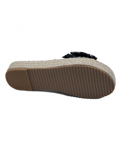 Mules plateforme corde plage femme...