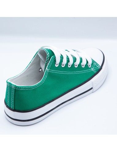 Baskets toile tennis femme semelle...