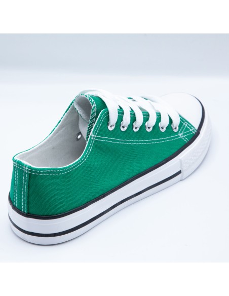 Baskets toile tennis femme semelle caoutchouc blanc,bordeaux,noir,bleu marine,jaune,kaki