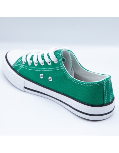 Baskets toile tennis femme semelle...