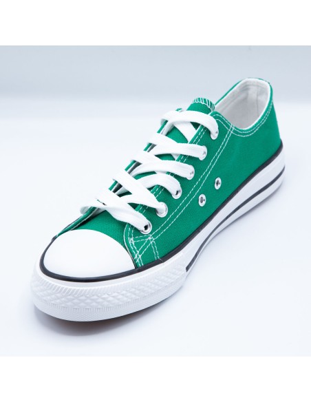 Baskets toile tennis femme semelle caoutchouc blanc,bordeaux,noir,bleu marine,jaune,kaki