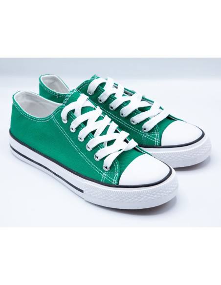 Baskets toile tennis femme semelle caoutchouc blanc,bordeaux,noir,bleu marine,jaune,kaki