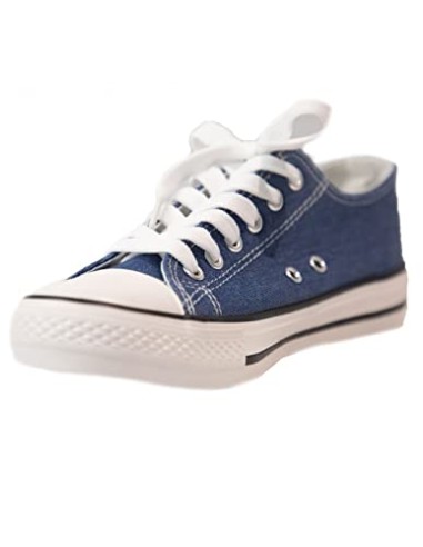 Baskets toile tennis femme semelle...