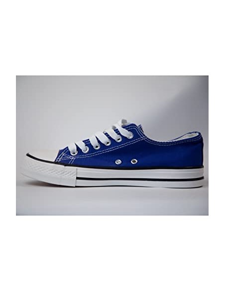 Baskets toile tennis femme semelle caoutchouc blanc,bordeaux,noir,bleu marine,jaune,kaki