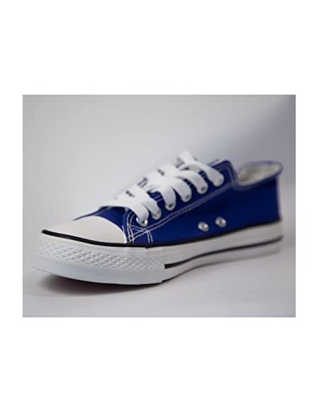 Baskets toile tennis femme semelle caoutchouc blanc,bordeaux,noir,bleu marine,jaune,kaki