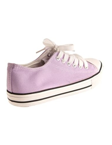 Baskets toile tennis femme semelle...