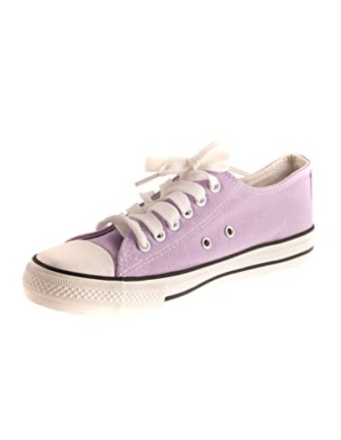 Baskets toile tennis femme semelle...