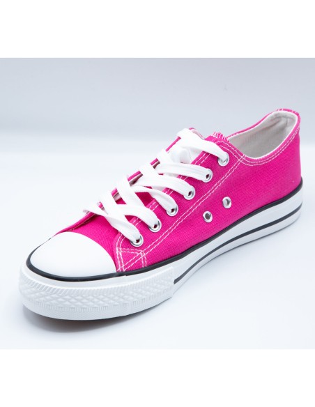 Baskets toile tennis femme semelle caoutchouc blanc,bordeaux,noir,bleu marine,jaune,kaki