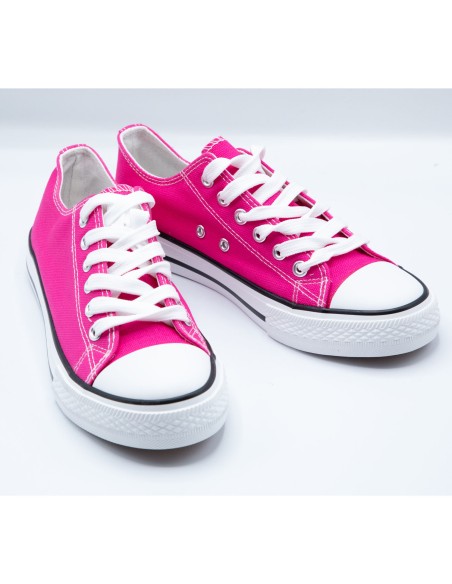 Baskets toile tennis femme semelle caoutchouc blanc,bordeaux,noir,bleu marine,jaune,kaki