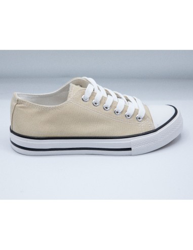 Baskets toile tennis femme semelle...