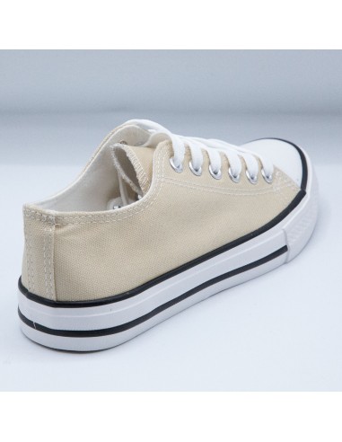 Baskets toile tennis femme semelle...