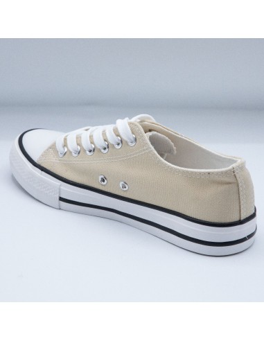 Baskets toile tennis femme semelle...