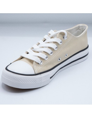 Baskets toile tennis femme semelle...