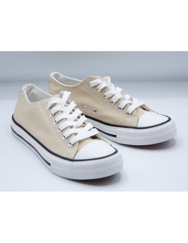 Baskets toile tennis femme semelle...