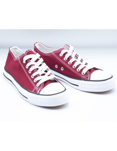 Baskets toile tennis femme semelle...