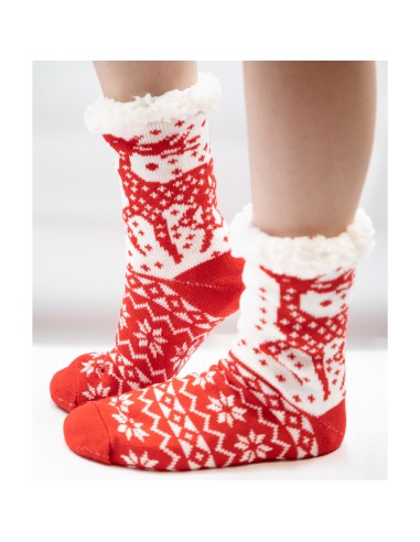 Chaussettes de Noël polaire femme...