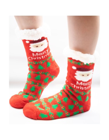 Chaussettes de Noël polaire femme...