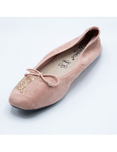 Ballerines Femme en Daim avec Semelle...