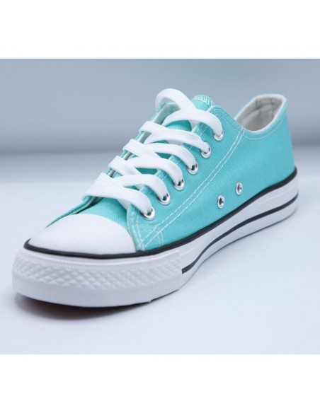 Baskets toile tennis femme semelle caoutchouc blanc,bordeaux,noir,bleu marine,jaune,kaki