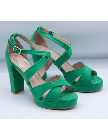 Sandales femme colorées à talons...