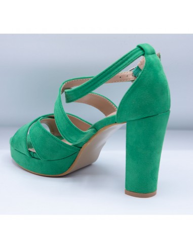 Sandales femme colorées à talons...