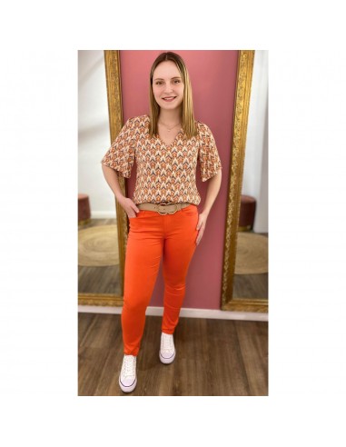 Jean confort femme coupe slim avec...