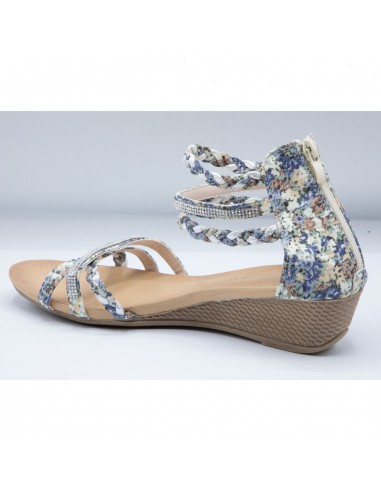 Sandales femme petit talon compensé...