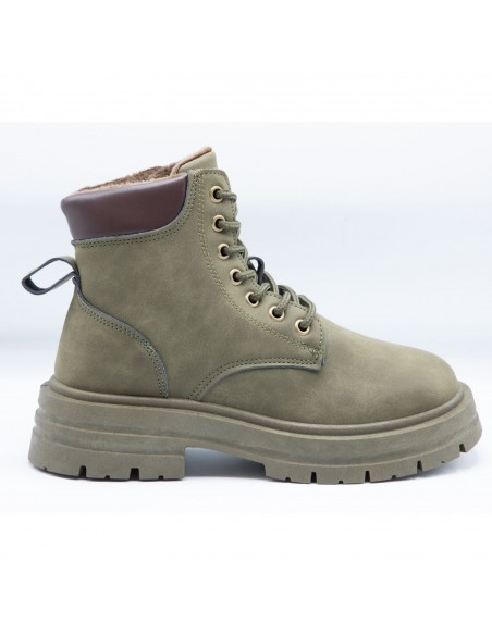 Rangers femme à plateformes crantées antidérapantes casual