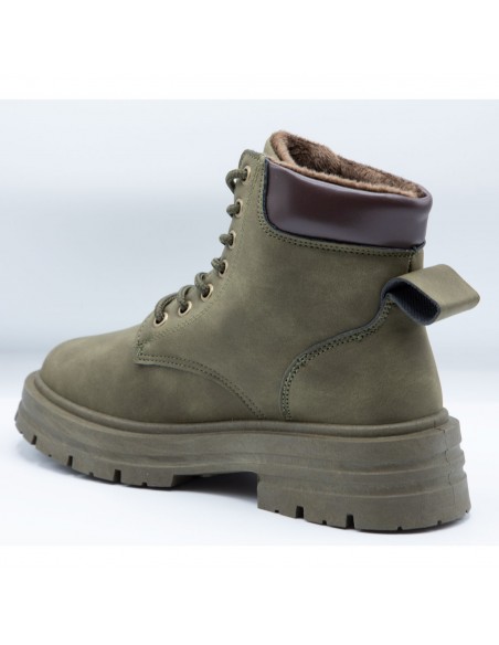 Rangers femme à plateformes crantées antidérapantes casual