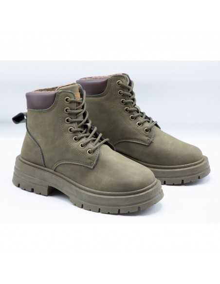 Rangers femme à plateformes crantées antidérapantes casual