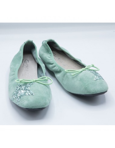 Ballerines Femme en Daim avec Semelle...