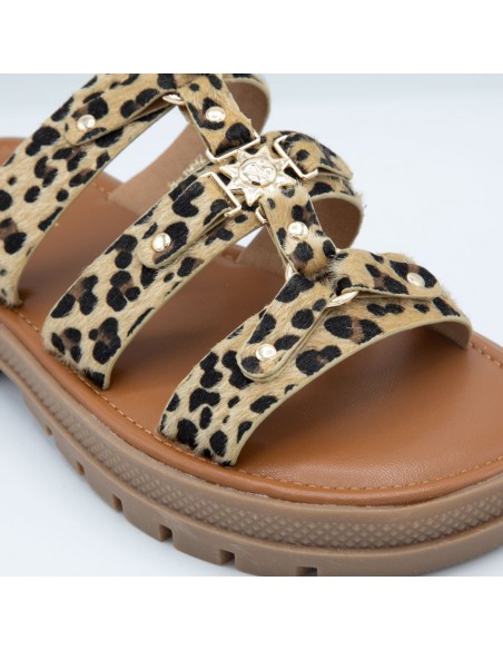 Sandales Gladiateur mules à Brides – Style et Confort avec Semelles Épaisses Crantées