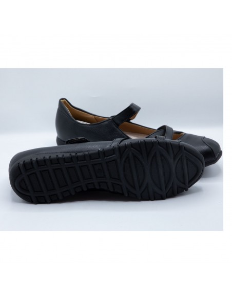 Chaussures Confort Femme Grande Pointure 41-44 style Ballerines Confortables orthopédiques semelle Cuir