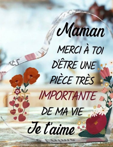 Cadeau fête des mères - Cœur...