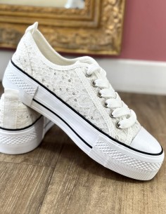 Baskets femme plateformes...