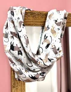 Grand foulard femme doux...