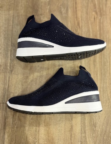 Baskets souples compensées femme...