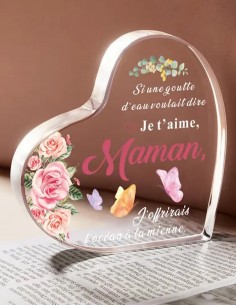 Cadeau Maman - Bloc cœur... 2